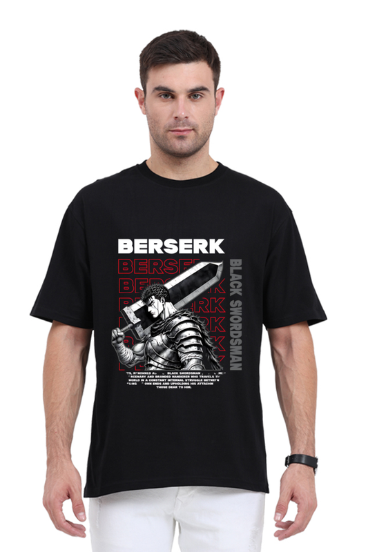 Berserk oversized t-shirt in soft cotton with streetwear design